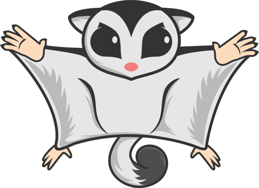 Maskot Adewap Sugar Glider